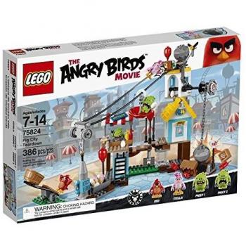 Angry Birds Filmset – Stadtentfaltung der Schweine