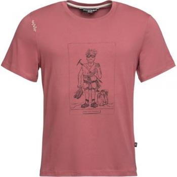 CHILLAZ Männer Kletter-T-Shirt Homo Mons – Rottöne, XL (202535-1)