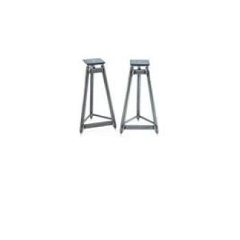 SolidSteel SS‑6 Premium Speaker Stand Pair – Raw