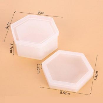 Transparente Epoxid-Silikon-Form für Tischdekoration