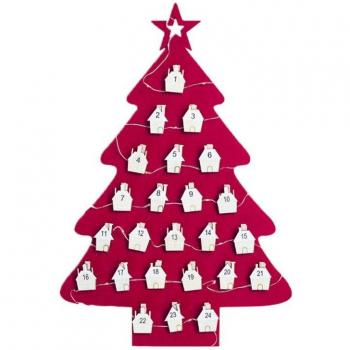 Light-Up Christmas Advent Hanging Ornament