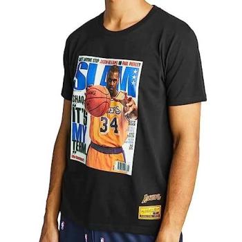 Camiseta de Manga Corta Shaq Lakers Negra