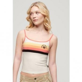 Superdry Damen Tanktop ohne Ärmel »ESSENTIAL BRANDED CAMI TOP«