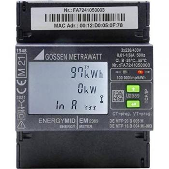 Gossen Metrawatt U2389-V047 3-Phase Electricity Meter
