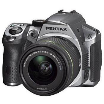 SLR Pentax K‑30 Full HD – 18–55 mm Kit in Silky Silver