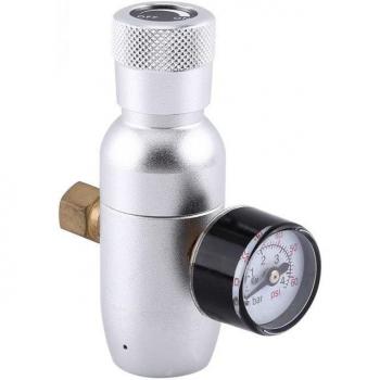 Draft Beer CO2 Pressure Regulator with Charger Disconnect