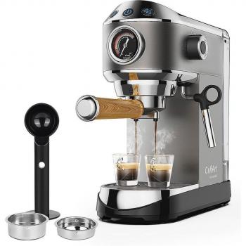 BioloMix CM7008 Macchina per caffè espresso con schiumatore, 20 bar, serbatoio acqua 1,1L