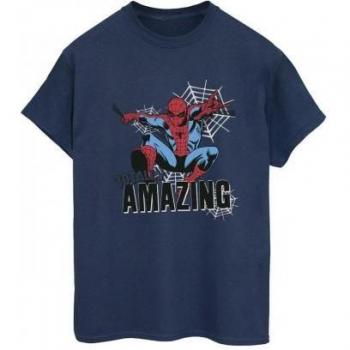 Camisa Blusa Spiderman Mujer 100% Algodón