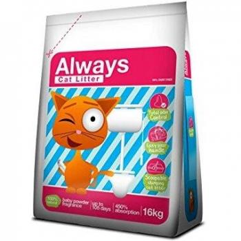 Always Talco para Gatos 16 Kg