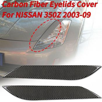 Fibra de Carbono Adhesivo para Faros 350Z