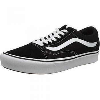 Vans Old Skool ComfyCush – Chaussure unisexe noir et blanc – 39 EU