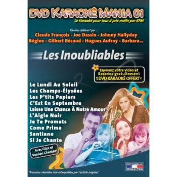 Karaoké Mania 01 [DVD‑Audio] – Les Classiques