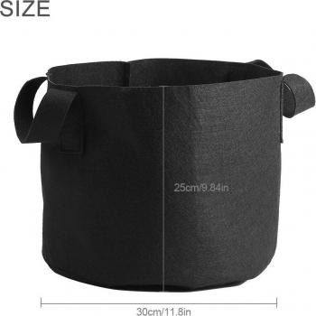 Round Garden Grow Bag 5 Gallon