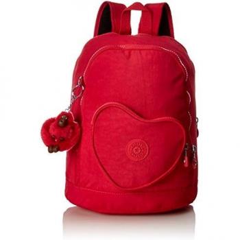 Kipling Mochila infantil HEART BACKPACK, 32 cm, 9 litros, color Rosa