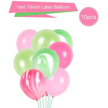 QIFU Pink Baby Shower Watermelon Party Supplies