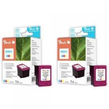 Peach HP 901 C 2‑Kolor Druckkopfsatz – ideal für HP OfficeJet 4500 Wireless