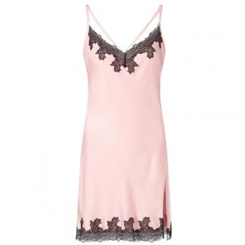 Chemisette de nuit en satin Sorella Rose