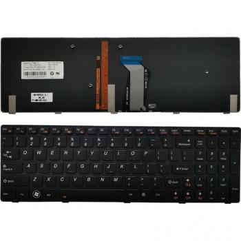 Lenovo Y580 Y580N Y580NT US Laptop Keyboard with Backlight 25207342 PK130N02C04