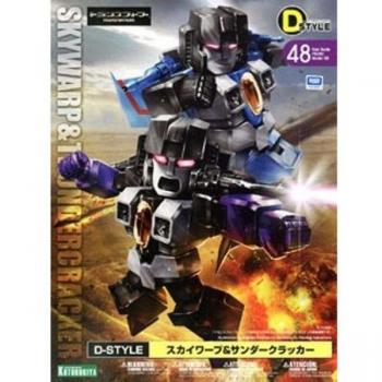 Kotobukiya TRANSFORMERS D-STYLE 48 SKYWARP & THUNDERCRACKER Model Kit Nieuw Nederland