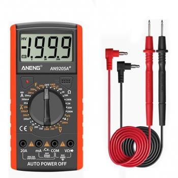 DT9205A Multimeter mit NCV Prüfung und Transistor Tester für AC/DC Anwendungen