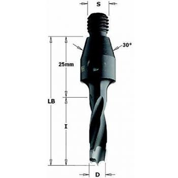 HM 8x40 Broca con punta CMT y diámetro 10 mm