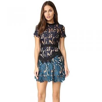 UK 8 Prairie Self‑Portrait Midi Dress – Women's Multicolored Edition