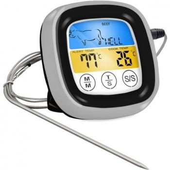 Stainless Steel BBQ Cooking Thermometer