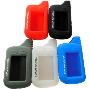 TZ9010 Silicone Key Fob Cover for Russian Alarm System