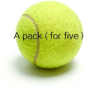 Lot 5 Balles Tennis 901 – Pratique Élastique pour Entraînement