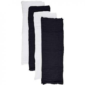 Pippi Muslinduk 4-pack vit