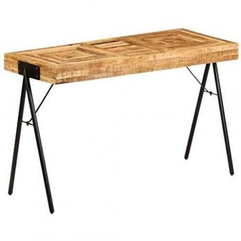 Writing Table Solid Mango Wood 46.5x19.7x29.5