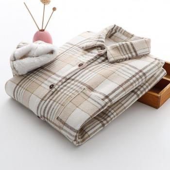 Camiseta Slim de Cuadros de Invierno