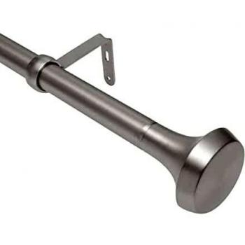 Nickel-Toned Umbra Ella Curtain Rod – 91‑183 cm Length
