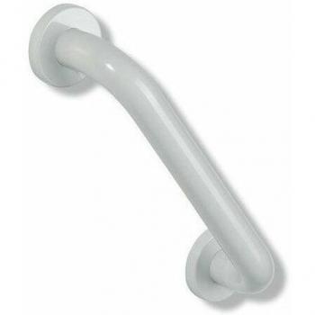 Poignée de bain Hewi 477, 250mm, avec Rosetten Ø 60mm, bleu acier