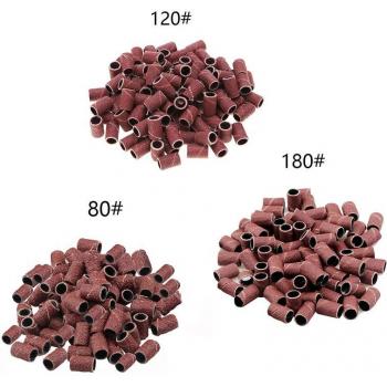 Bandas de lijado para gel UV y acrílico 300 Uds