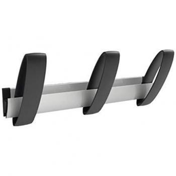 Supporto abbigliamento 3 posizioni 43 cm, alluminio e ABS – Alba