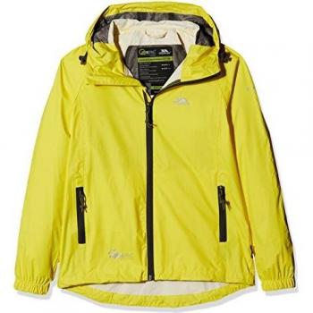 Trespass Qikpac Packable Rain Jacket Yellow 3XS Male