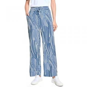 Cecil Stoffhose für Damen, High Waist, Länge 28