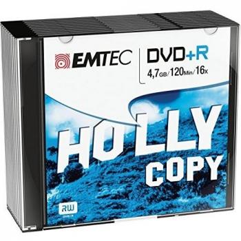 Emtec DVD+R 4,7 Go 16X Boîte de 10
