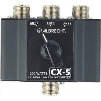 Albrecht Antennenumschalter CX-5 3-Wege Antennenschalter 7402 (7402)