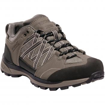Regatta Women's Ldy Samaris Ii Trekking & Hiking Waterproof Walking Shoes (Walnut/Parchm 37i), Size 3 EU