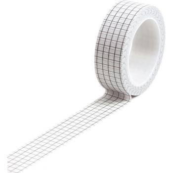 Bandes de Papeterie Washi Grilles, 10 m – Ruban Décoratif Planificateur