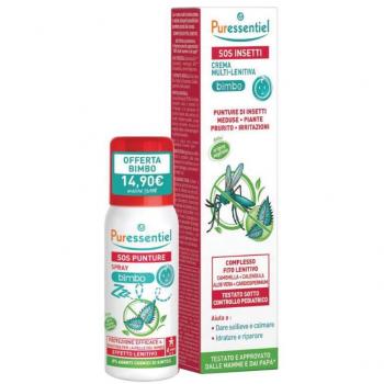 Puress Pack Bimbo Spray e Crema SOS Insetti