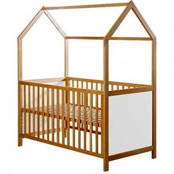 Lettino junior a forma di casa 70 x 140 cm