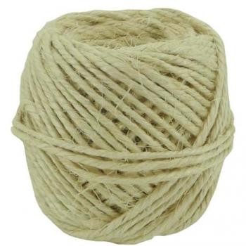 Rouleau de ficelle en fibres naturelles