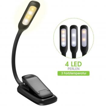 Leseklammer LED Tischlampen