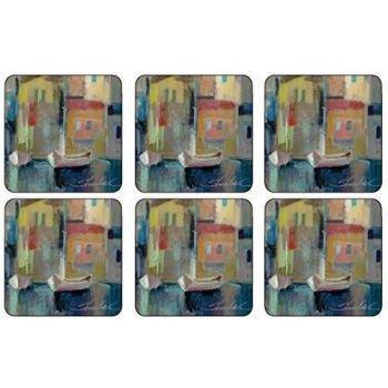 Evening Port Coaster Set (Portmeirion) – 6 Pieces
