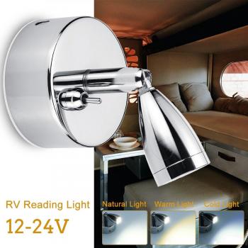 Foco intérieur LED 12-24V 180° pour utilisation dans camion et bateau