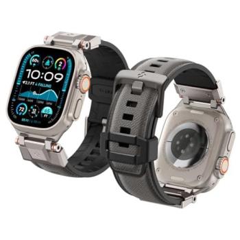 Coque DuraPro Spigen – Armure grise pour Apple Watch
