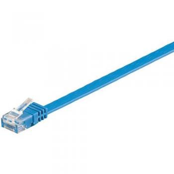 Cable de red U/UTP Goobay CAT6 2m Azul
